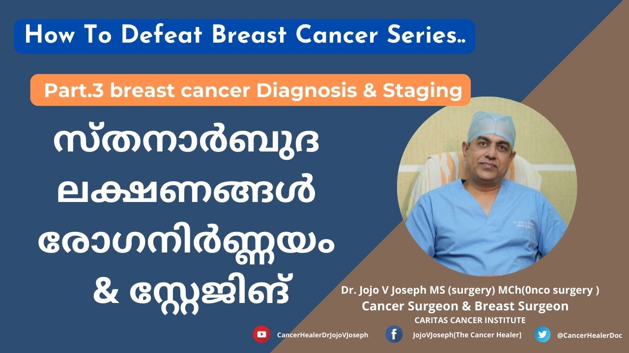 BREAST CANCER SYMPTOMS,DIAGNOSIS & STAGING
