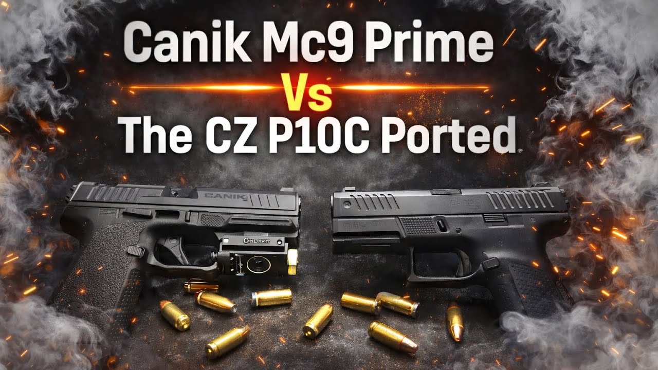 Canik Mc9 Prime против CZ P10C Ported