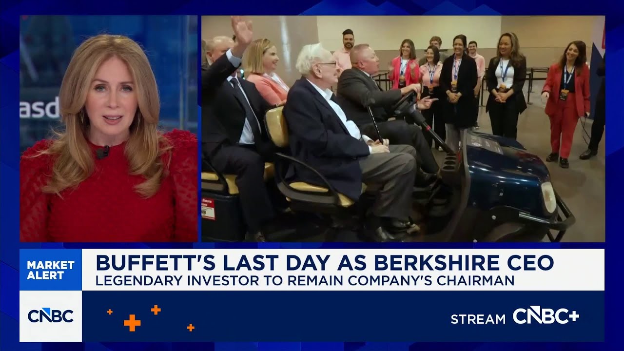 Warren Buffett marks his final day as Berkshire Hathaway CEO — will remain chair