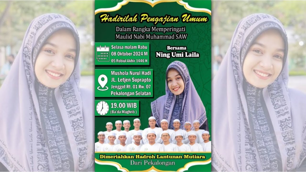 📡 LIVE PENGAJIAN UMUM MUSHOLA NURUL HADI JENGGOT, KOTA PEKALONGAN BERSAMA : NING UMI LAILA SURABAYA