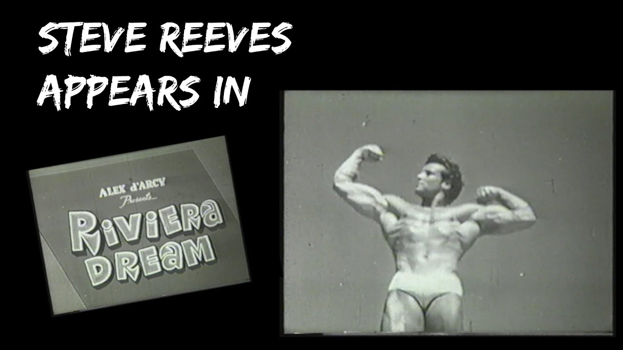 Steve Reeves In Riviera Dream In Cannes, France 1948 (How Did We Miss This?) l Steve Reeves Hercules