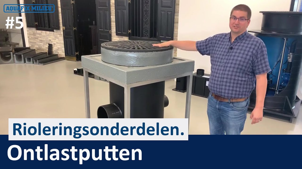 Ontlastputten HDPE Plufix Pluvia Aquafix #5