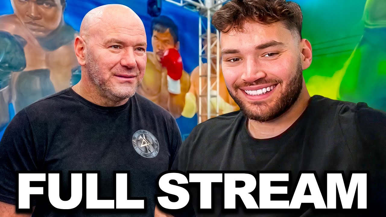 Adin Ross X Dana White! (FULL STREAM)