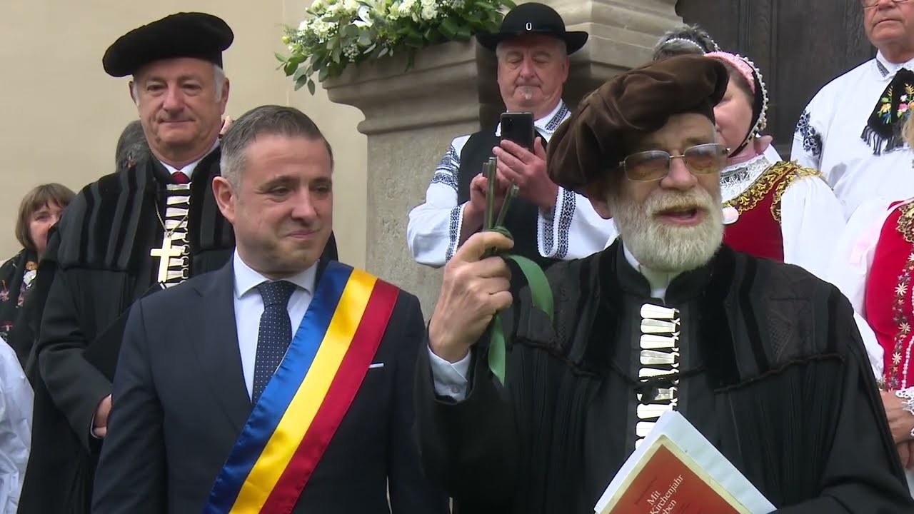 Biserica Evanghelica Bistrita 2023.  Slujba de resfintire