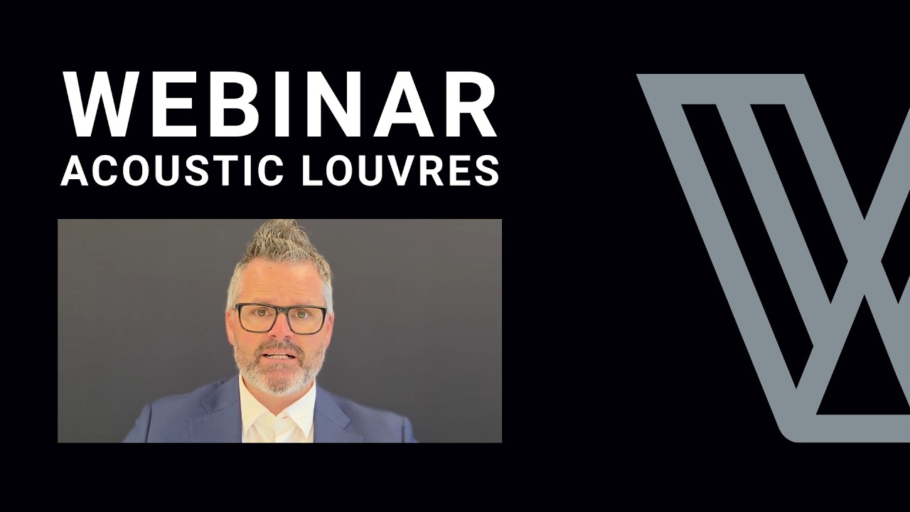 Acoustic Louvres | Ventuer Webinar Series