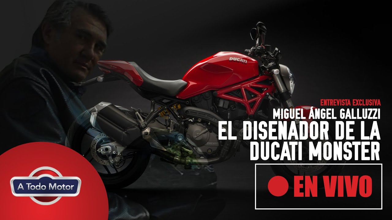🔴 El MEJOR DISEÑADOR DE MOTOS del mundo - Miguel ángel Galluzzi, Ducati Monster y muchas más