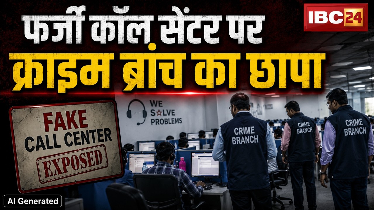 Lucknow Fake Call Center News: Fake Call Center Busted! Crime Branch Raid Causes Stir