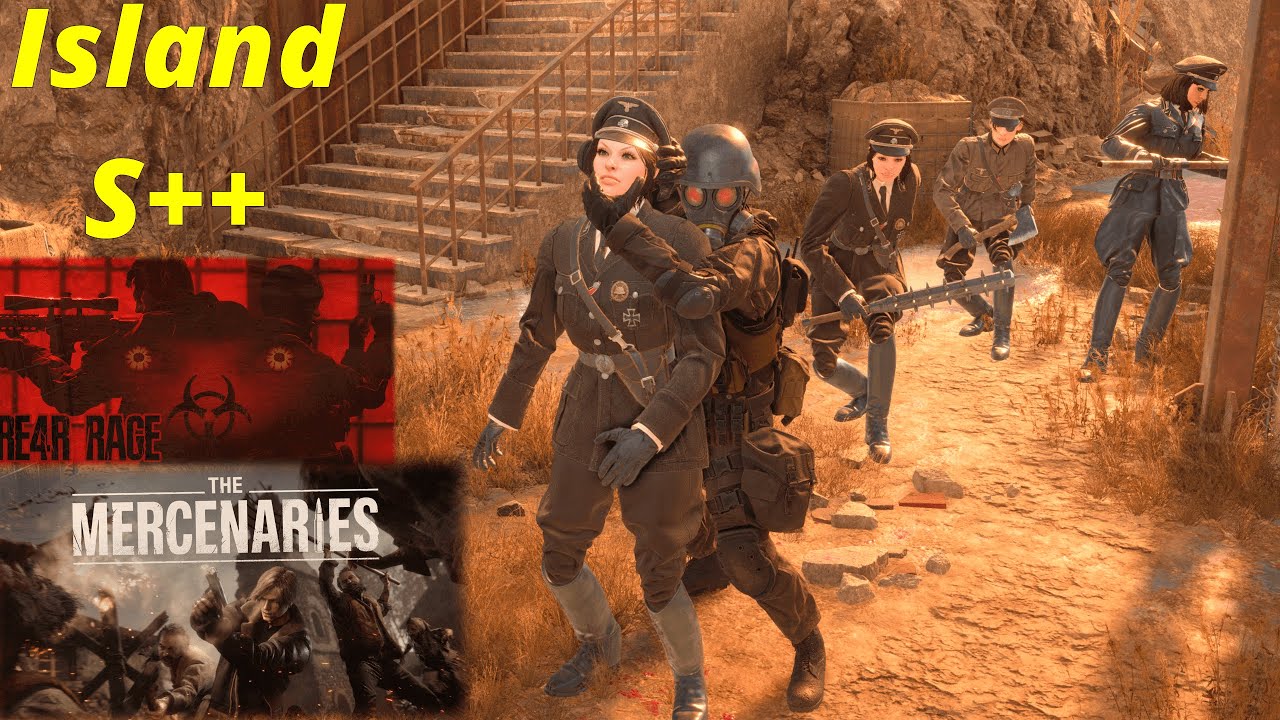RE4 Remake: HUNK, RAGE Mod Mercenaries Showcase (Island) S++