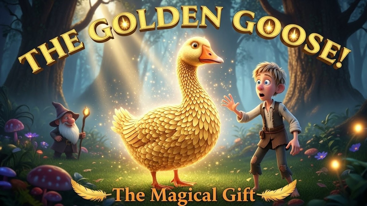 The Golden Goose – The Luck of the Simpleton | Animated Fairy Tale