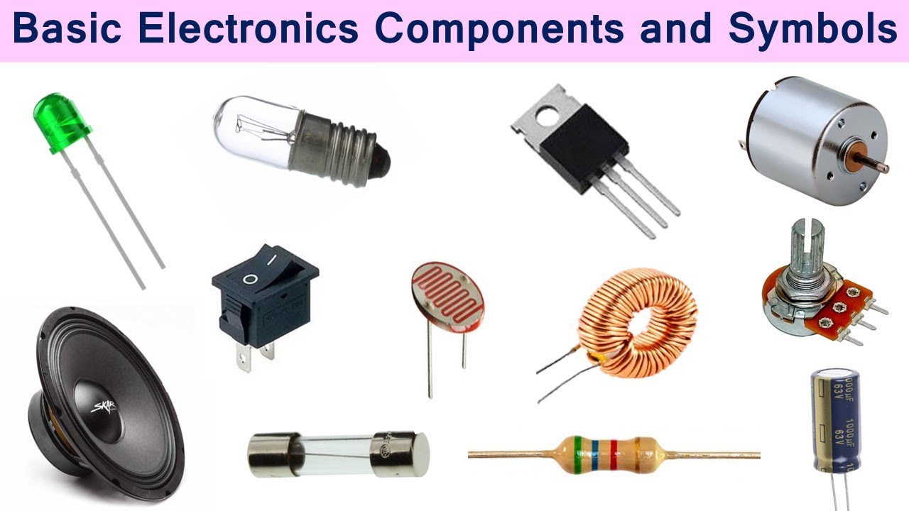 Basic Electrical and Electronics Components and Symbols