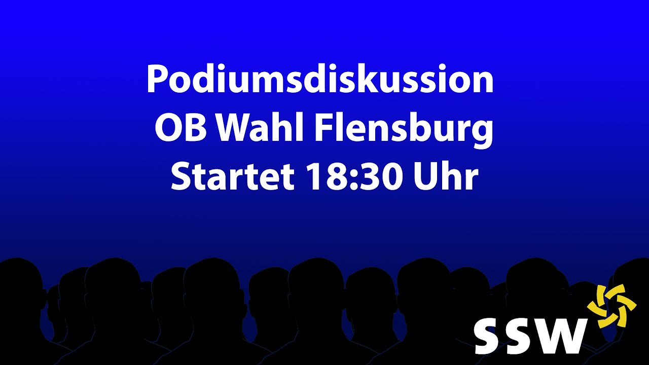 SSW Podiumsdiskussion OB Wahl 2022