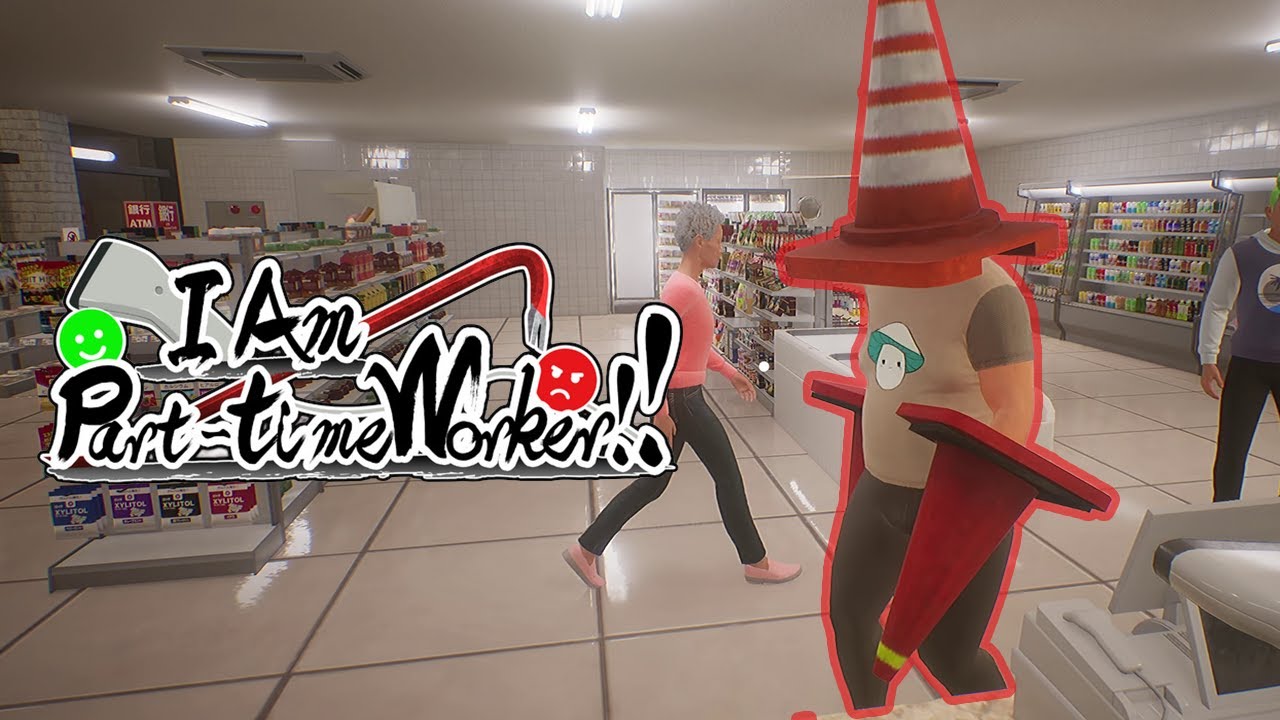 Working Part Time At Wacky Convenience Store / I Am Part-time Worker!!