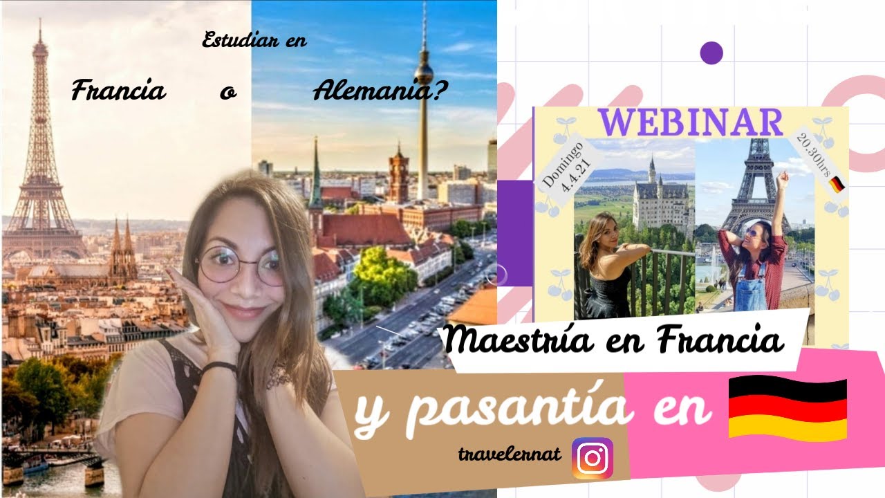 Maestría en Francia y Pasantía en Alemania, es posible? Claro que sí! y aquí te lo Contamos TODO!