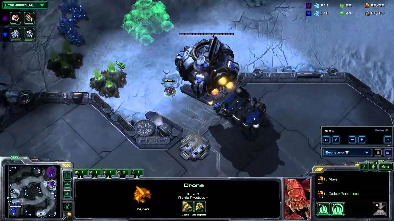 BO3 Game 2 - Cytoplasm (Zerg) vs PoYo (Terran) - 2013 Dreamhack Open Summer - Group 8