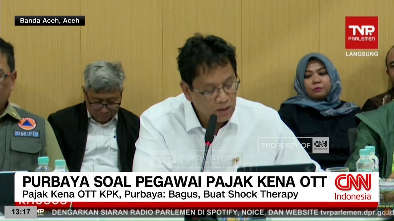 Purbaya Soal Pegawai Pajak Kena OTT KPK