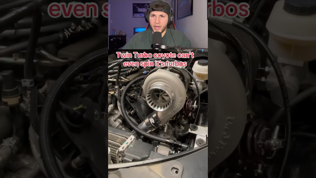 When your turbos are too big