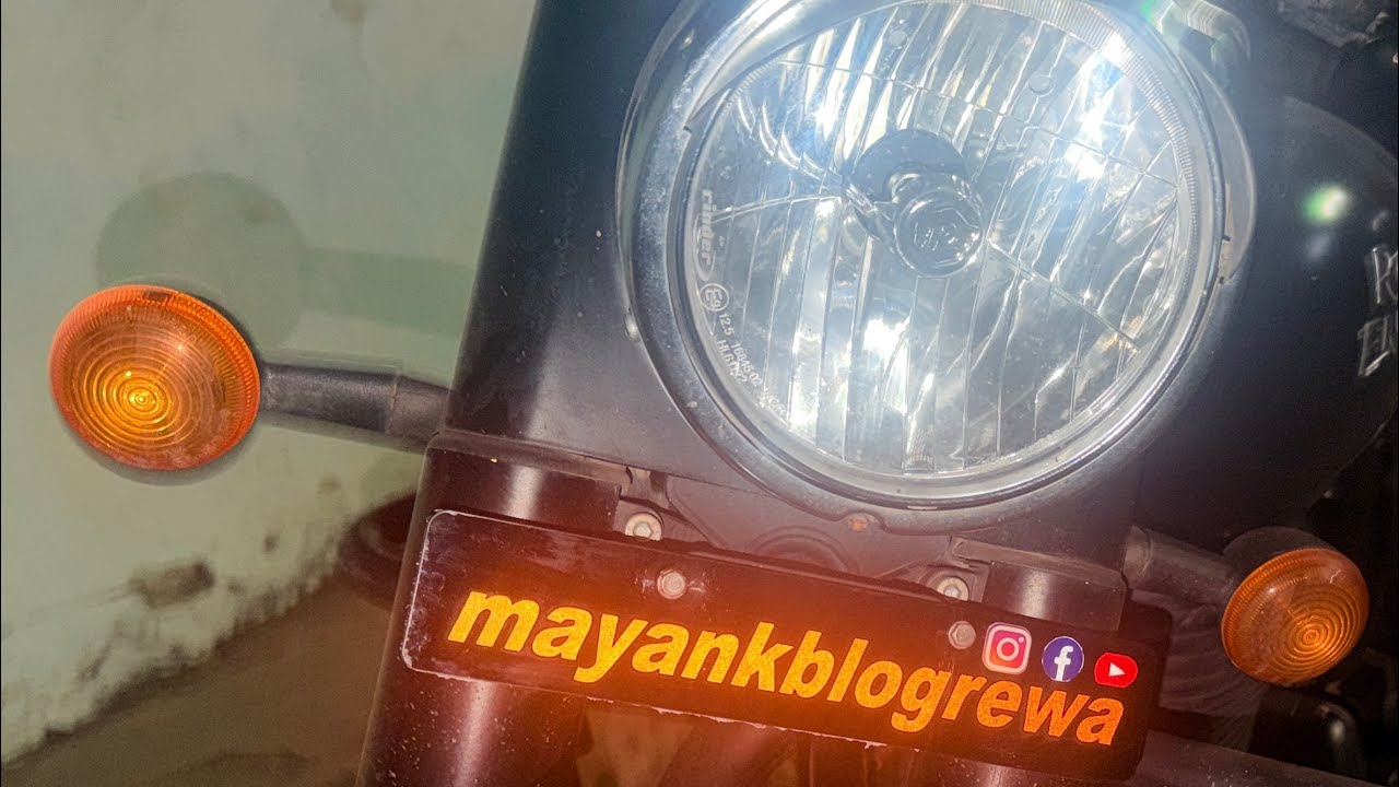 New number plate for bike ✨ #vlog 