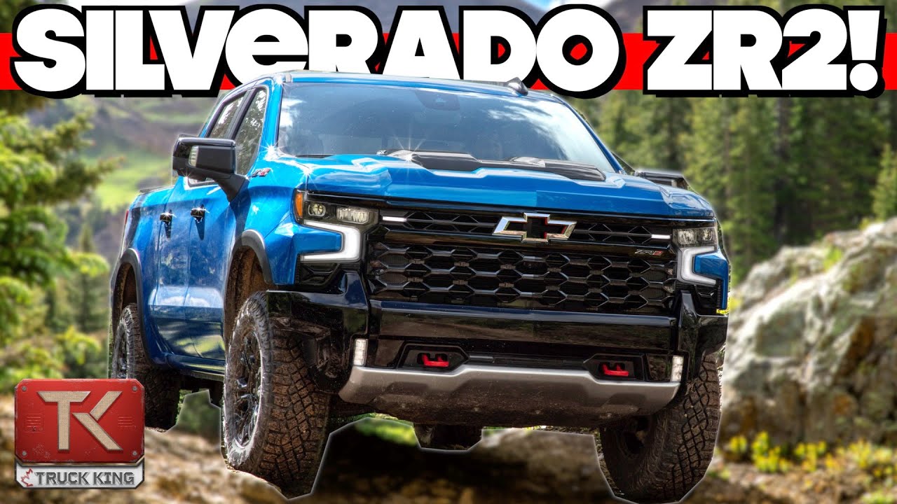 The 2022 Chevy Silverado ZR2 Has Arrived! Silverado gets New Interiors, More Towing & a New Face