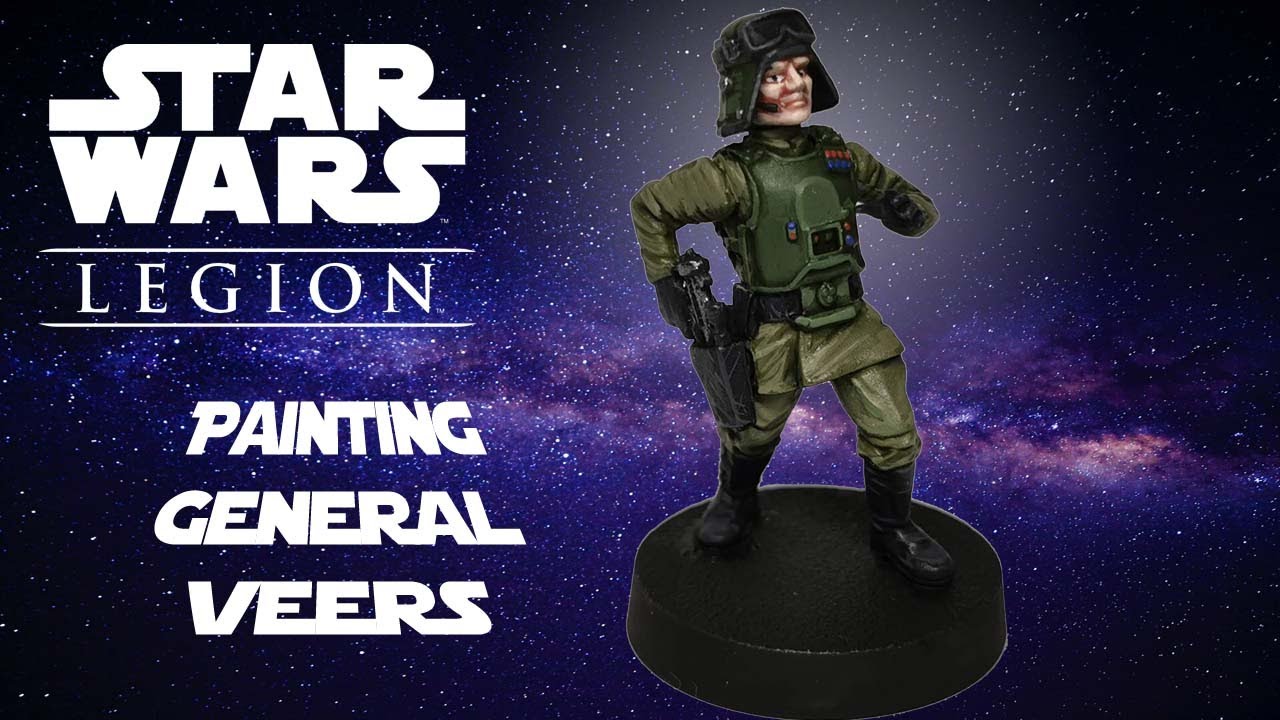 Star Wars Legion - Painting Guide - How to paint General Veers