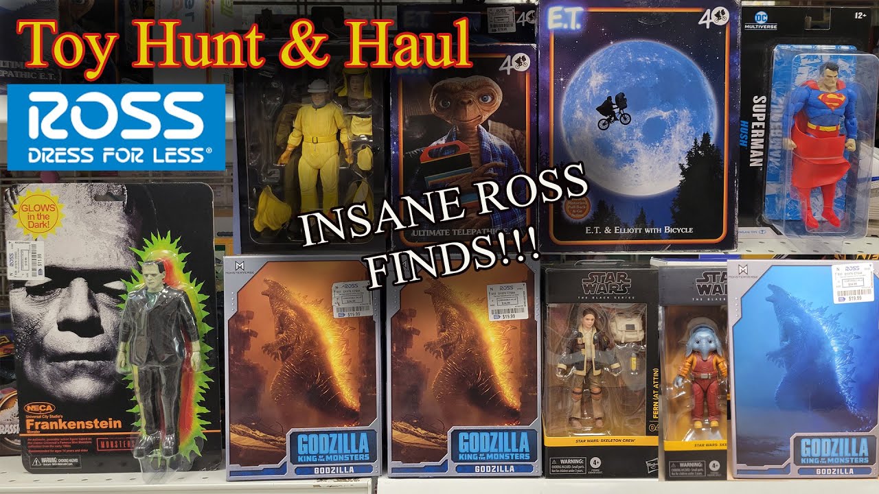 Дешевые фигурки Toy Hunting | БЕЗУМНЫЕ НАХОДКИ В ROSS!