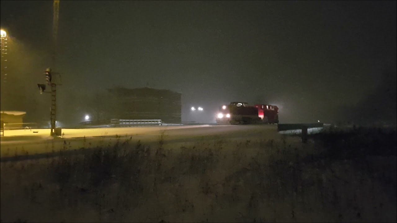Schneepflug-Einsatz in Falkenstein