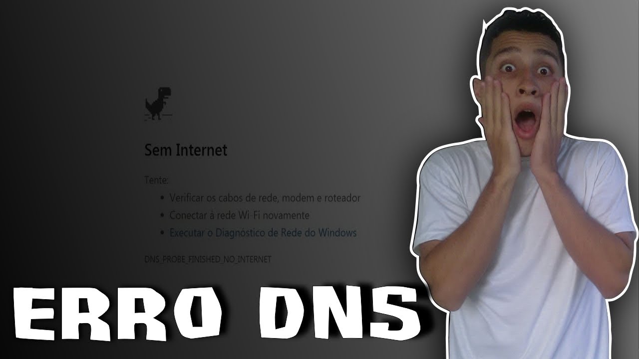 🔴como resolver TODOS os erros de servidor DNS no Windows 10 (RESOLVIDO)