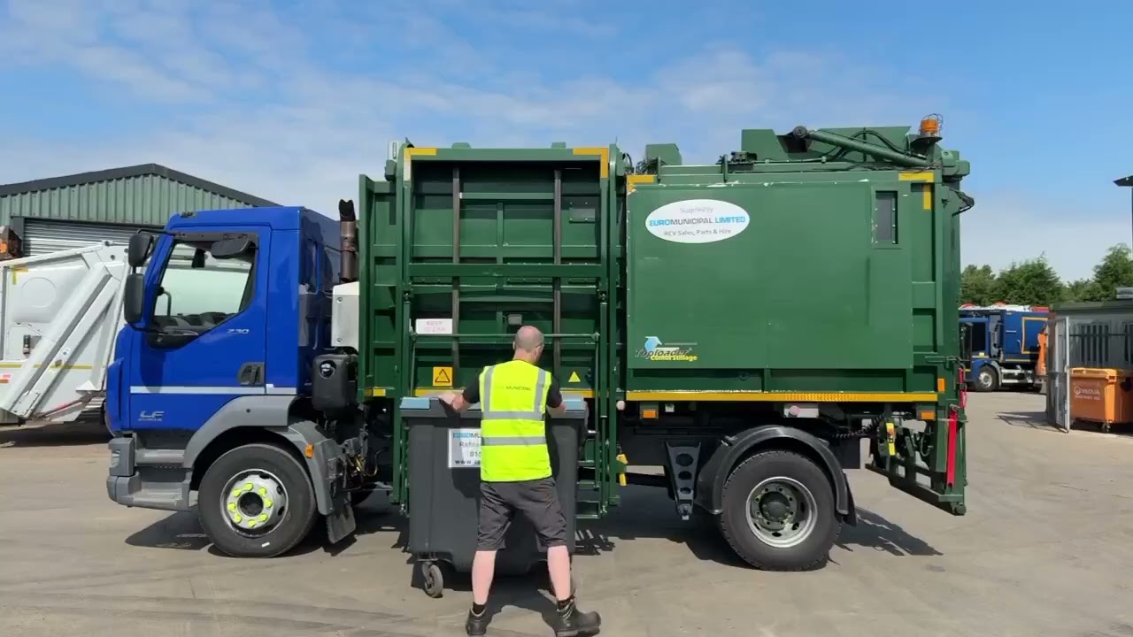 2017 15t DAF LF 230 FA 6x2, Terberg Toploader - Recycling / Food Waste / Refuse / ABP