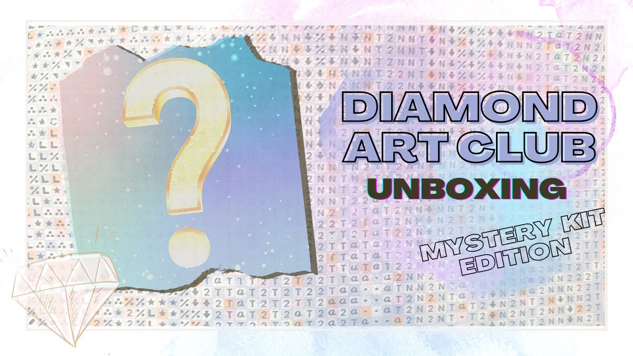 SPOILERS! Mystery Kit #38 from Diamond Art Club - Abstract (Animal) by Katrina Koltes