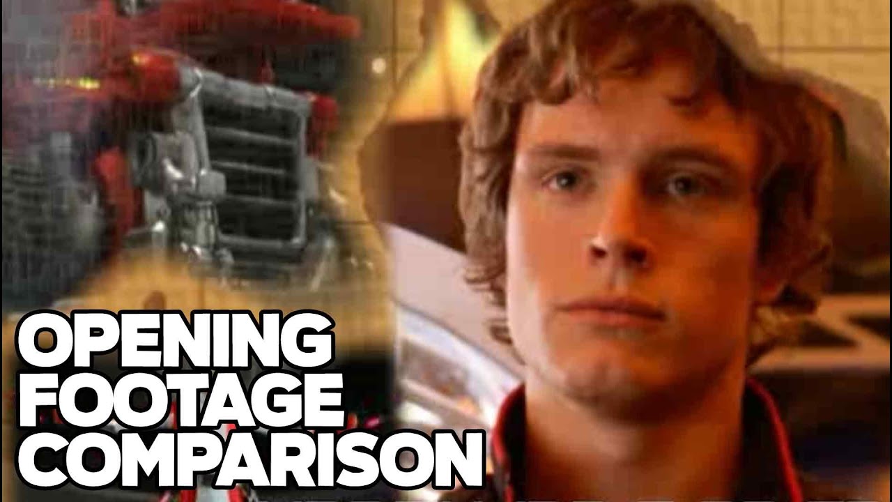 Power Rangers Operation Overdrive Opening Footage Comparison