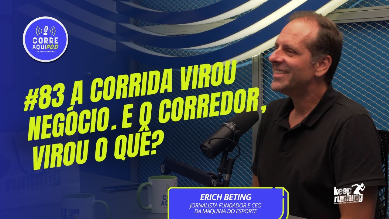 Ep.#83 - Erich Beting – jornalista fundador e CEO da Máquina do Esporte