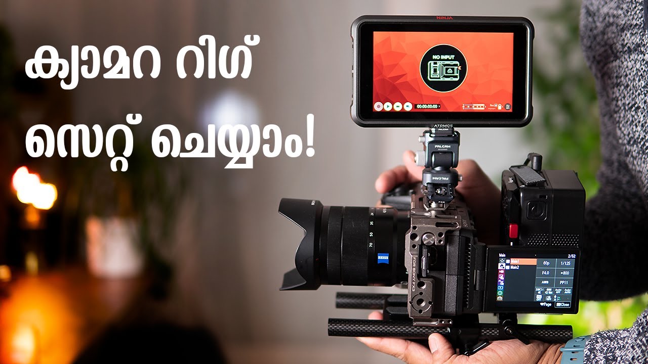 Video Camera Rig Setup Guide Malayalam | Sony FX3/FX30