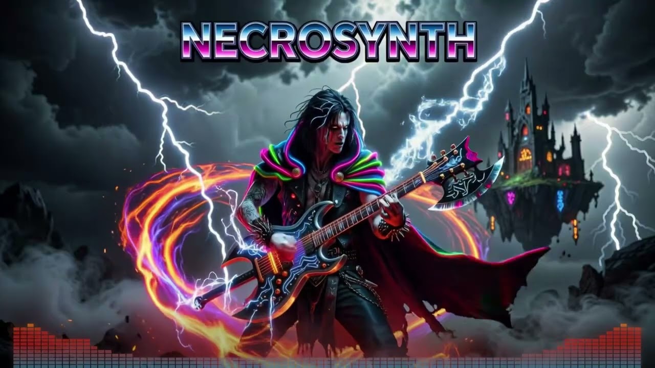NECROSYNTH | Synthwave x Heavy Metal Mix | Retro 80s Dark Fantasy
