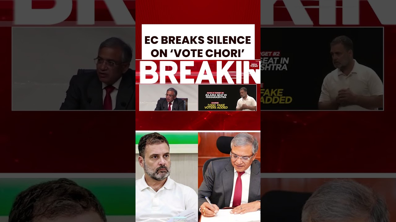 Election Commission Responds to Rahul Gandhi's 'Vote Chori' Claims in Karnataka #politicalnews
