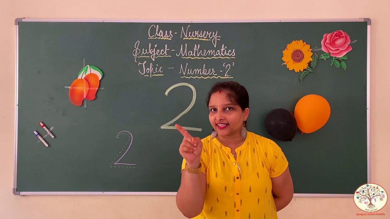 NURSERY || MATHS|| NUMBER -2 || GURUKULAM ONLINE CLASSES