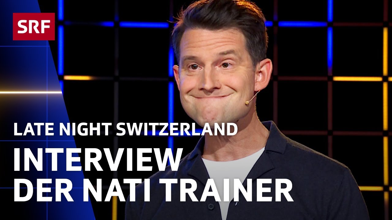 Fabian Unteregger: Schweizer Fussball Nationaltrainer | Comedy | Late Night Switzerland | SRF