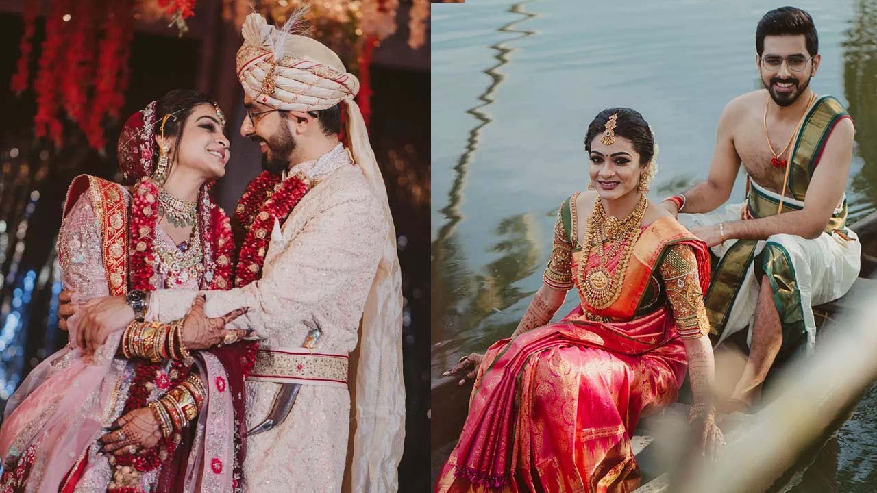 Destination wedding makeover I Two State Wedding Vikas Vks Makeup artist