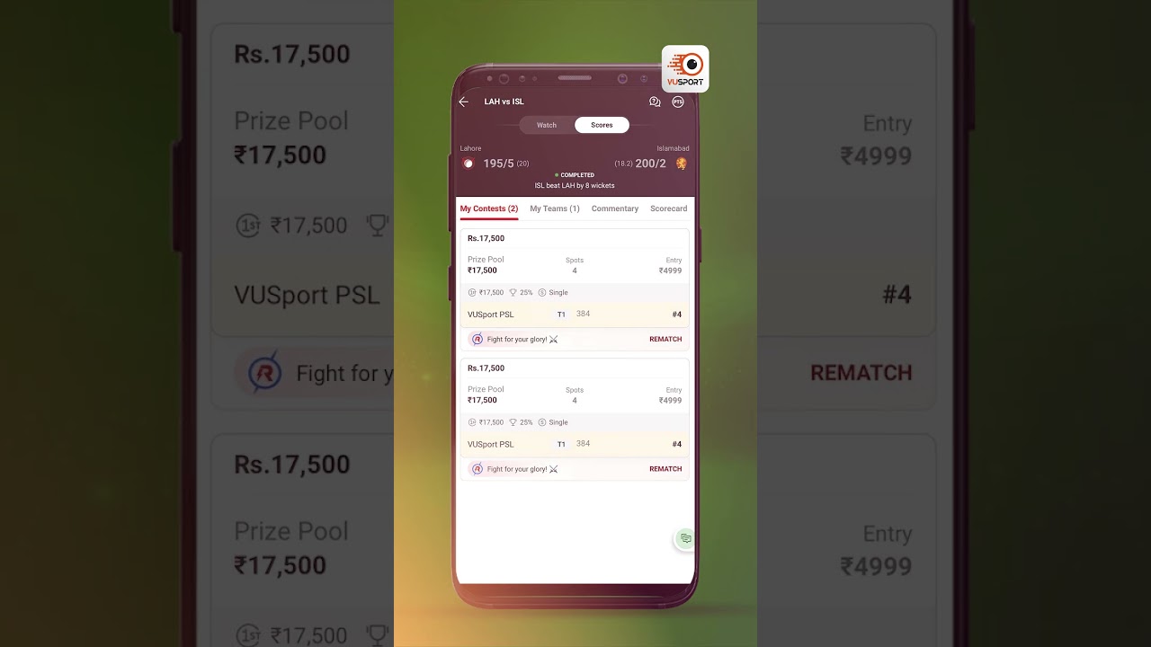VUSport PSL Journey | Investment Strategy in Fantasy Cricket | How to earn money online