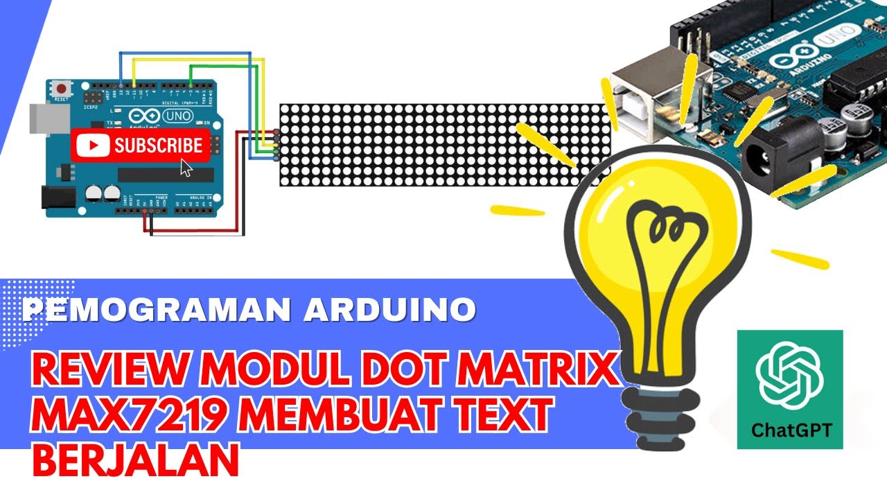 LED Dot Matrix Max7219: Review Modul Terbaik untuk Tulisan Berjalan! #arduinotutorial #LEDdotmatrix