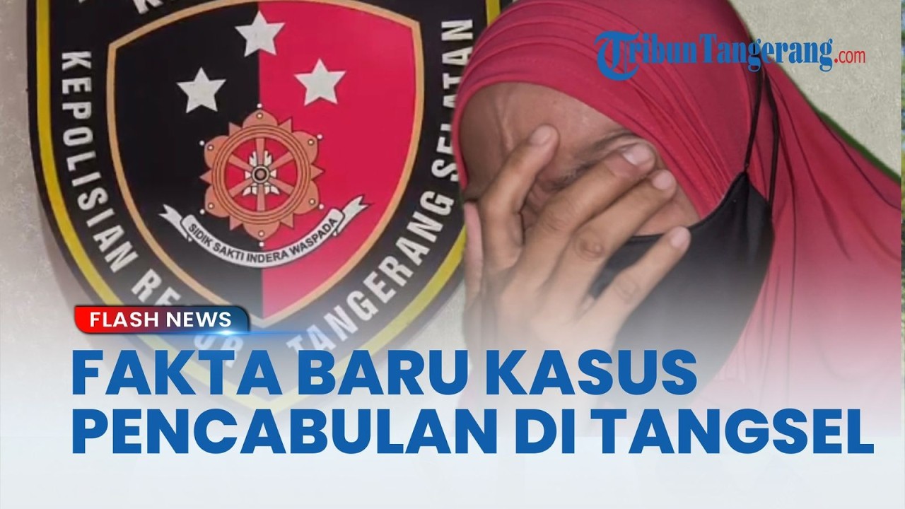 4 Anak Jadi Korban, Tersangka Dugaan Pencabulan di Tangsel Ternyata Simpan Trauma Masa Lalu