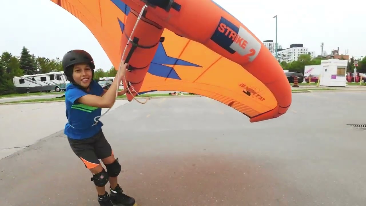 First winging on wheels