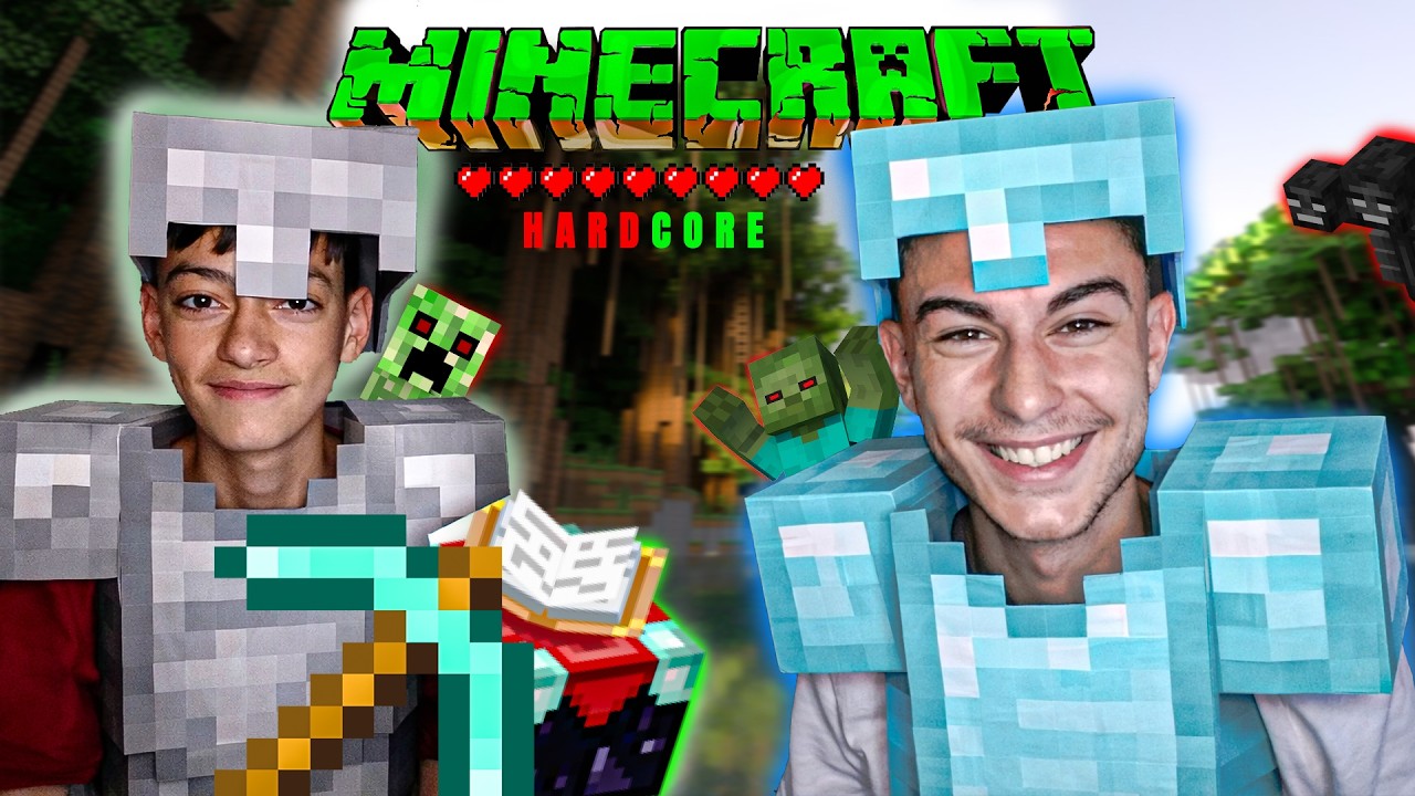 KUZENİMLE HARDCORE MİNECRAFT OYNADIK!  |  Minecraft Bedrock Edition