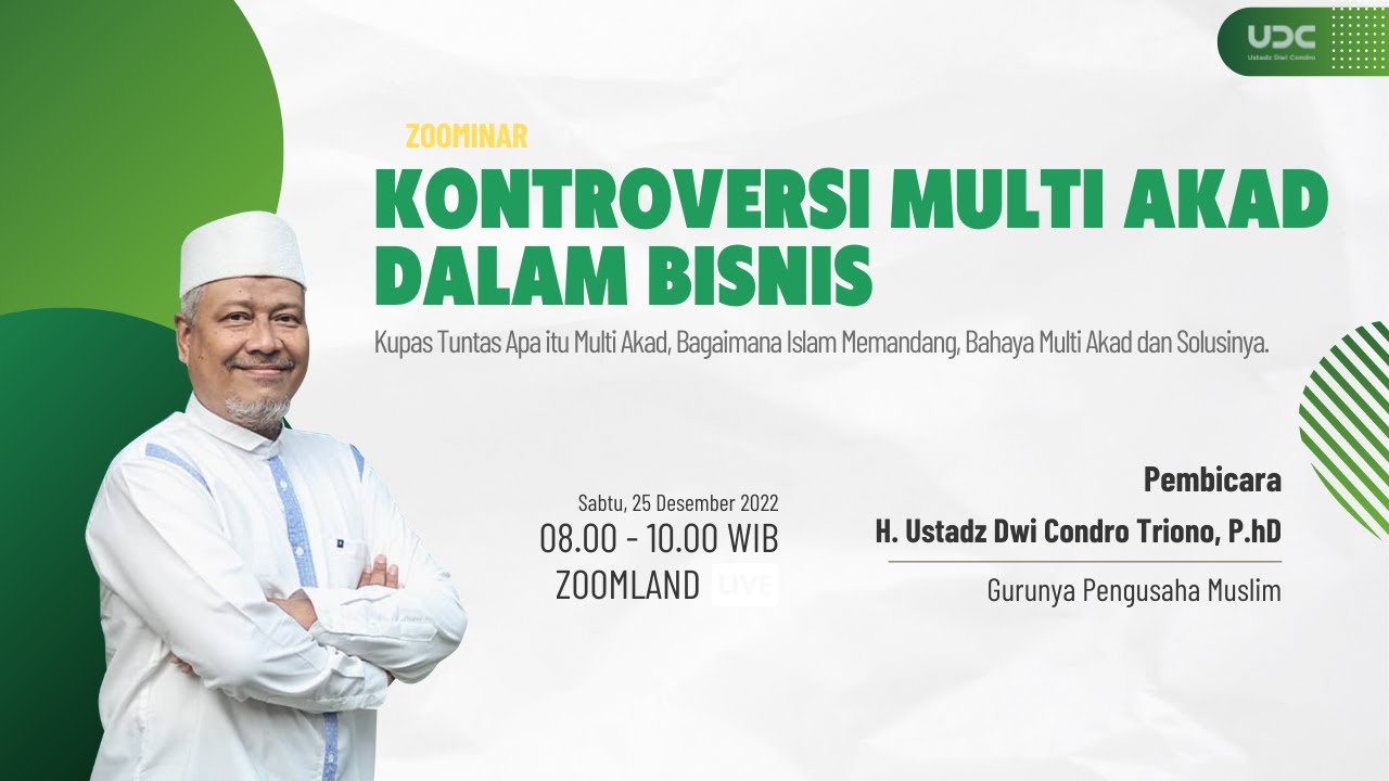 KONTROVERSI MULTI AKAD DALAM BISNIS