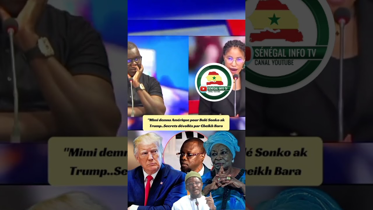 Mimi Tour&eacute;🤣Da D&eacute;mone Bol&eacute; dji PM Ousmane SONKO Ak  🤣 #adamo #presid#xalaattv #seneweb #afrique