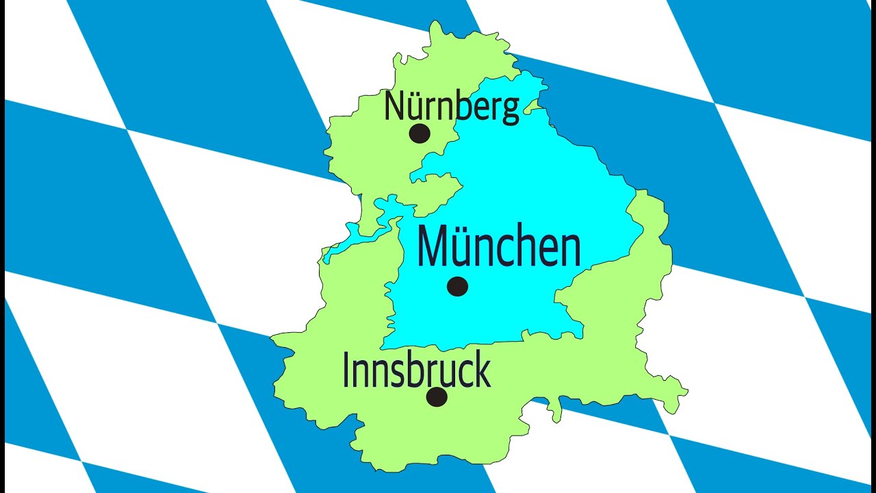Geschichte Bayern: Die gr&ouml;&szlig;te Ausdehnung des K&ouml;nigreichs!