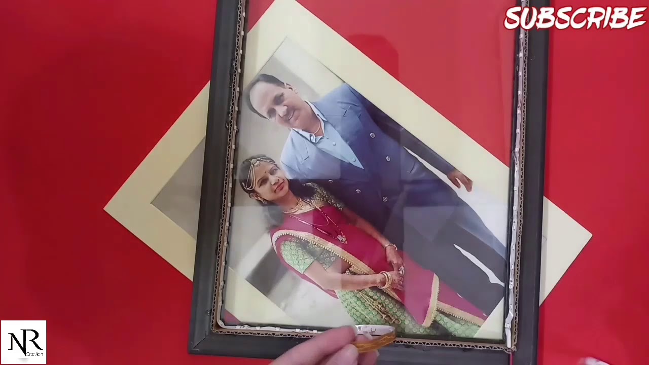How to make led photo frame, how to convert simple frame into led frame