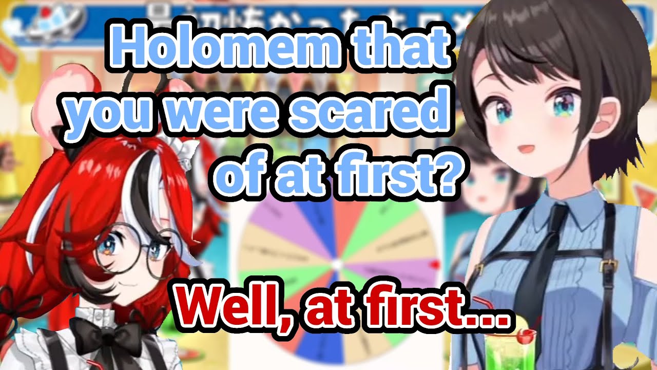 This is The Hololive Member that Bae was scared of at first, EN? JP?