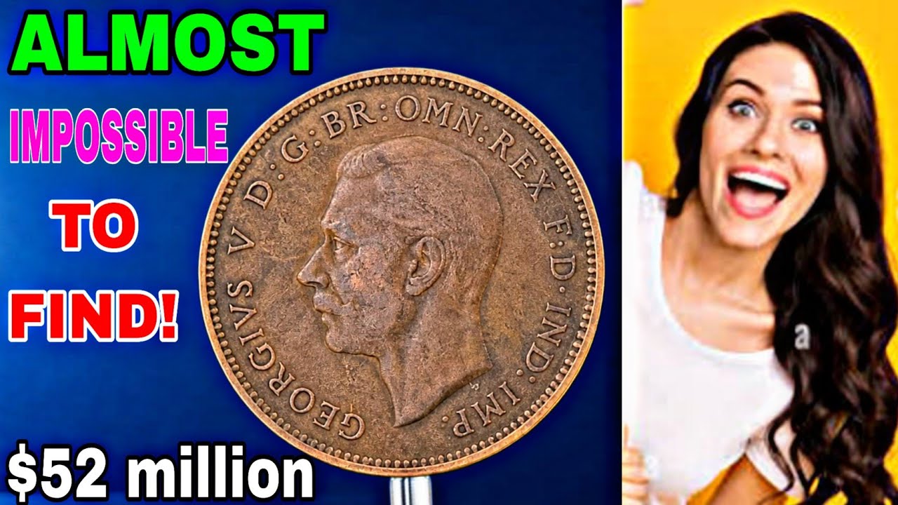 TOP 5 MOST VALUABLE UK HALF PENNY COINS YOU SHOULD NEVER SPEND! 😱💰 RARE HALFPENNIES WORTH A FORTUNE!