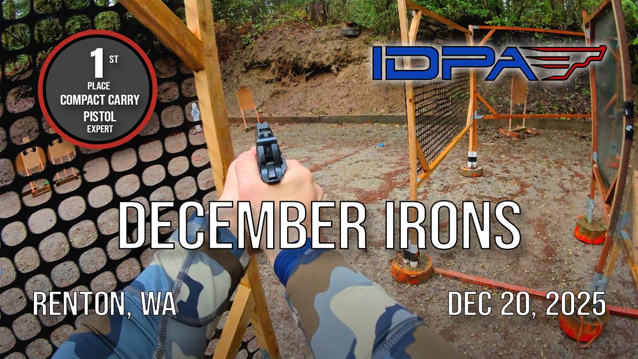 December Irons Match at Renton | CCP Expert | 1st place