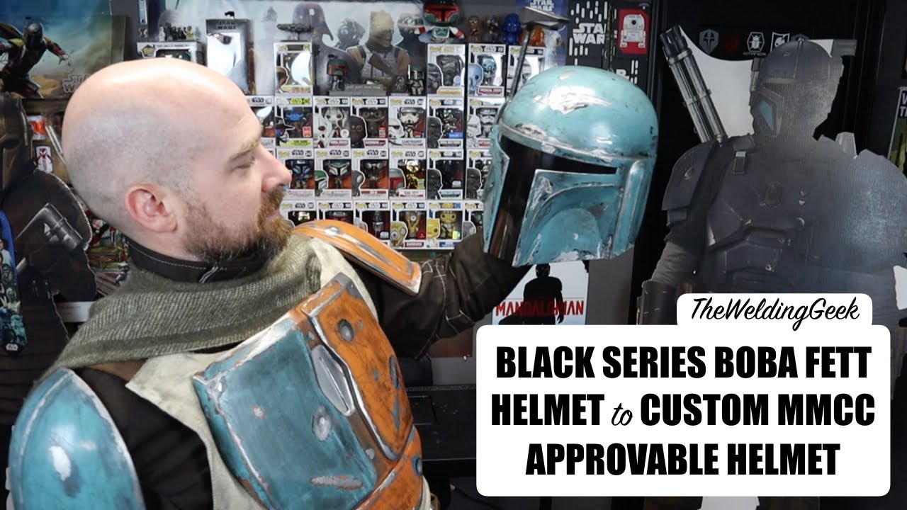 Шлем BLACK SERIES BOBA FETT — индивидуальный шлем, одобренный MMCC