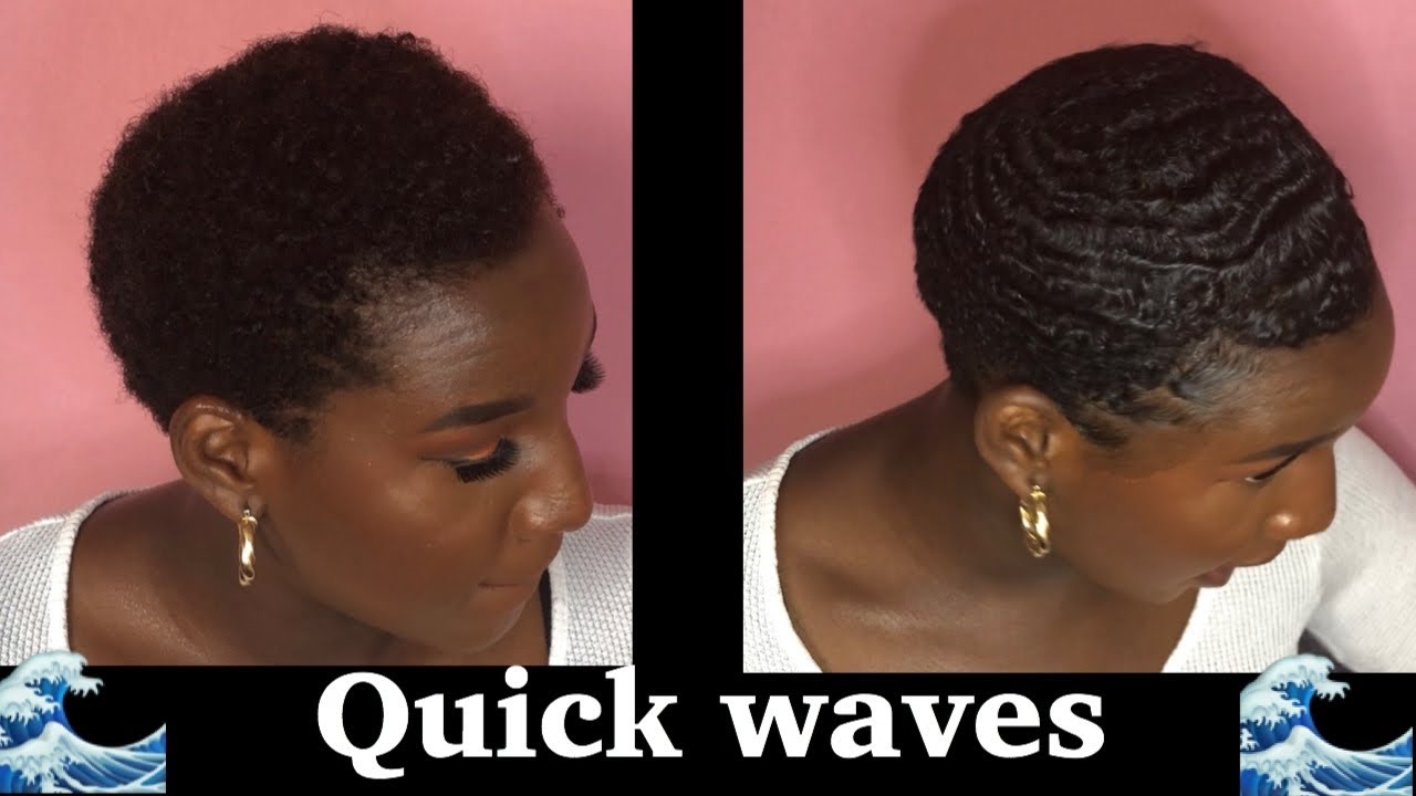 How to get quick waves| Female waver & TWA
